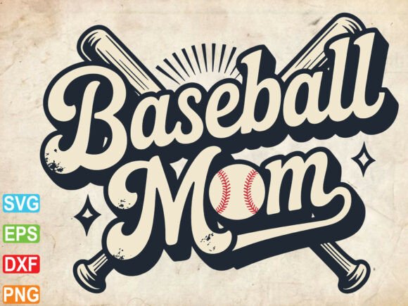 Baseball Mom SVG: A Perfect Touch for Sporty Moms