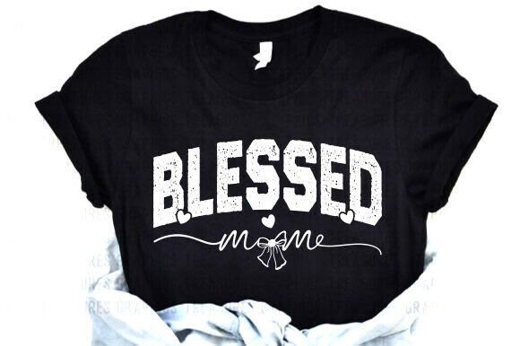 Blessed Mom Svg Png, Perfect for Mother's Day