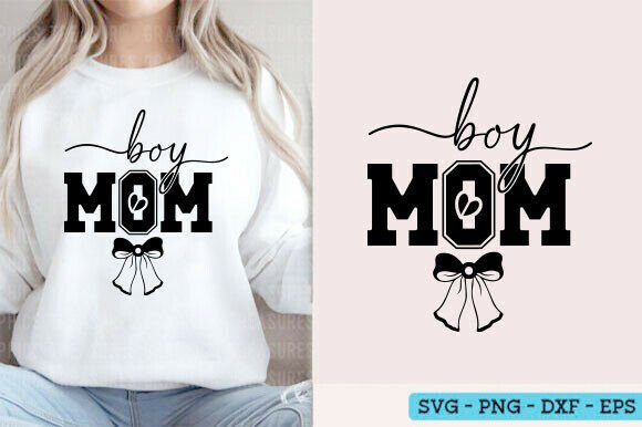 Boy Mom SVG PNG: A Versatile Design for Embroidery
