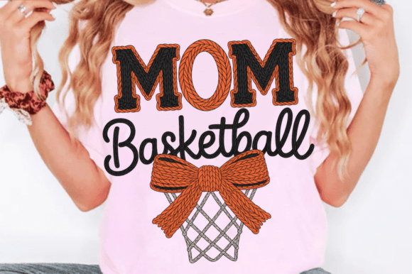 Crochet Basketball Mom PNG Design Review