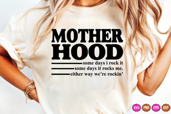 Embracing Motherhood with Style: Mother Hood SVG