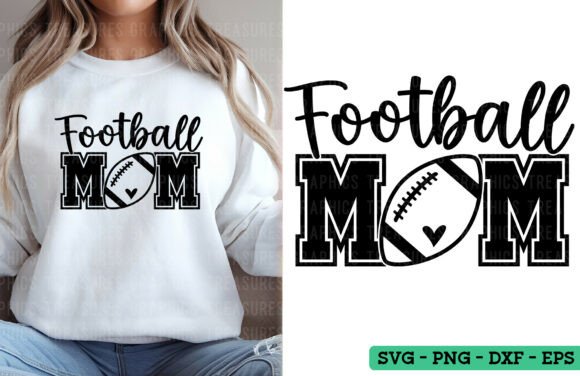 Football Mom SVG: A Versatile Design for Sporty Moms