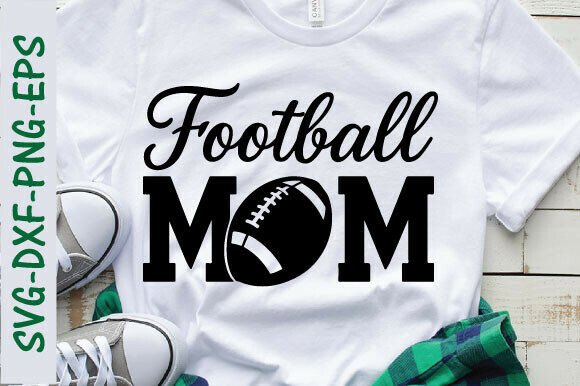 Football Mom Svg, Mom Png: A Versatile Design for Embroidery