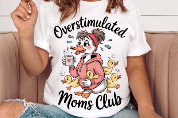Funny Mama Goose Tired Mom Mother's Day