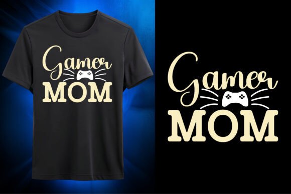 Gamer Mom SVG Design: A Fun and Versatile Embroidery Choice