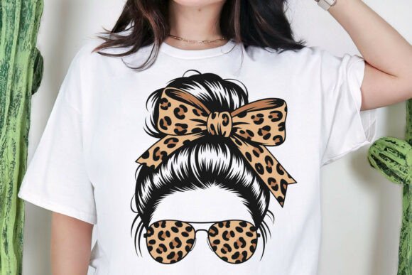 Leopard Mom Life SVG: A Bold Embroidery Design