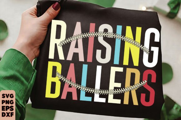 Raising Ballers: A Fun SVG for Baseball Moms