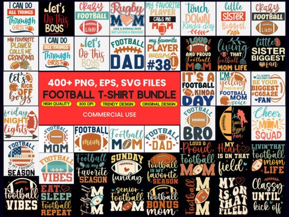 Review: 400 American Football T-shirt Bundle