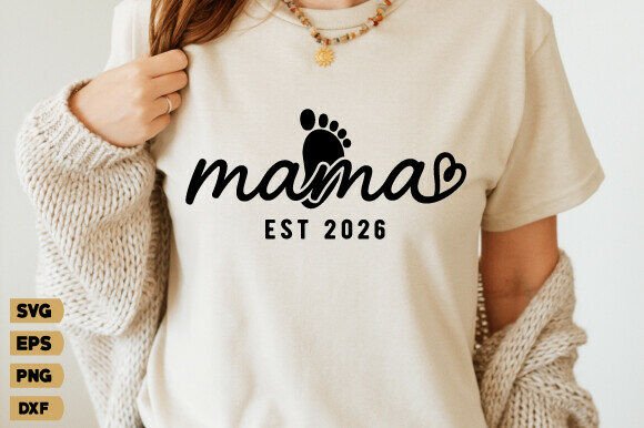 Review: Mama SVG, Baby Reveal PNG, Mom SVG