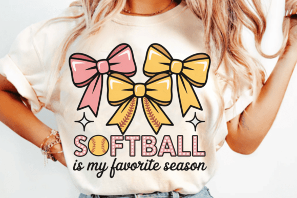 Review: Sports Mom Game Day Softball Bow PNG