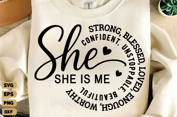 She is Mom Strong Beautiful SVG, Mom Svg