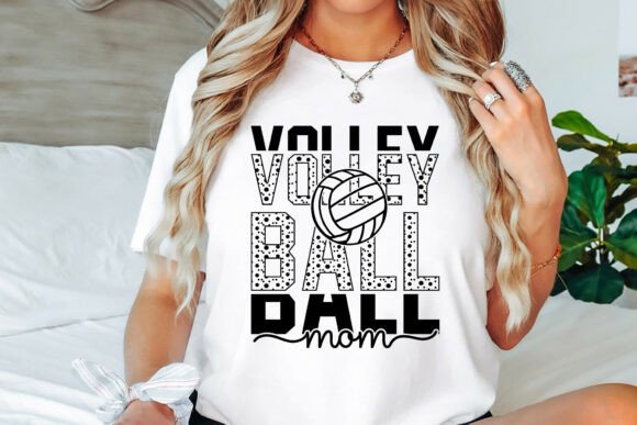 Volleyball Mom SVG PNG: A Versatile Design for Embroidery